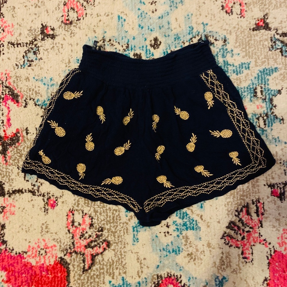 Pineapple Flowy Shorts